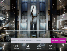 Tablet Screenshot of hotelprimusvalencia.com